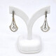 Caravanas Antiguas En Oro 18K, Platino Y Diamantes Caravanas Antiguas En Oro 18K, Platino Y Diamantes