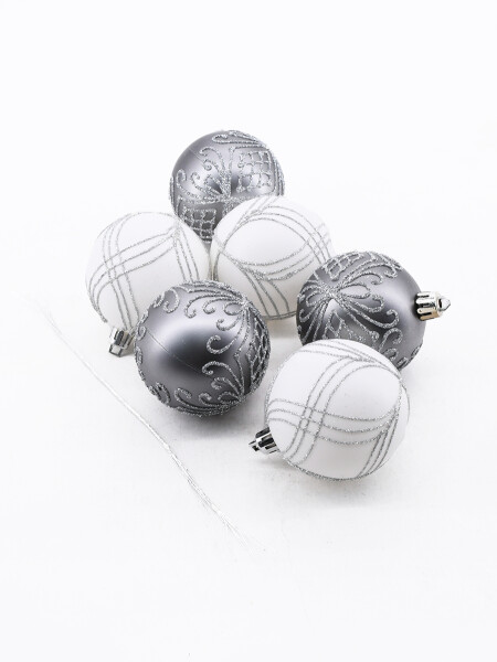 CHIRIMBOLO SET 6 PCS GRIS CLARO
