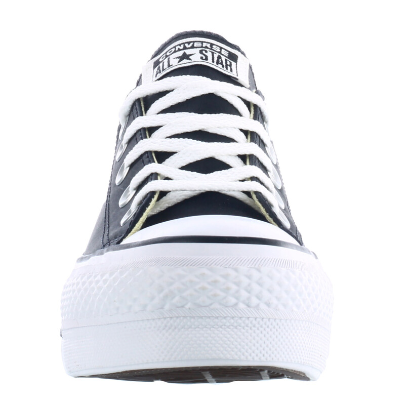 Championes Unisex Converse Plataforma Chuck Taylor Lift Negro - Blanco