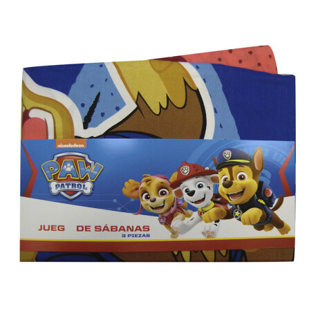 Juego de sábanas Infantil Paw Patrol Niño 1 Plaza 100% Microfibra