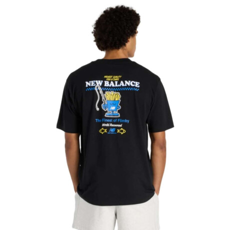 Remera New Balance French Fries Negro