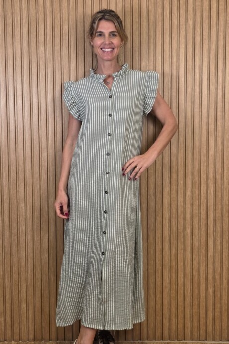 Vestido Malibu Raya Safari