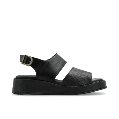 SANDALIAS VENET - CUERO COPPOLA NEGRO