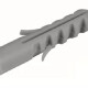 TOLSEN TACO DE NYLON PARA PARED 6x30MM CAJA 100 Tolsen Taco De Nylon Para Pared 6x30mm Caja 100