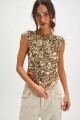 CAMISETA LATE LAST NIGHT Oro