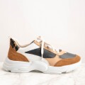 Imagen de Zapatilla Combinada - Whisky