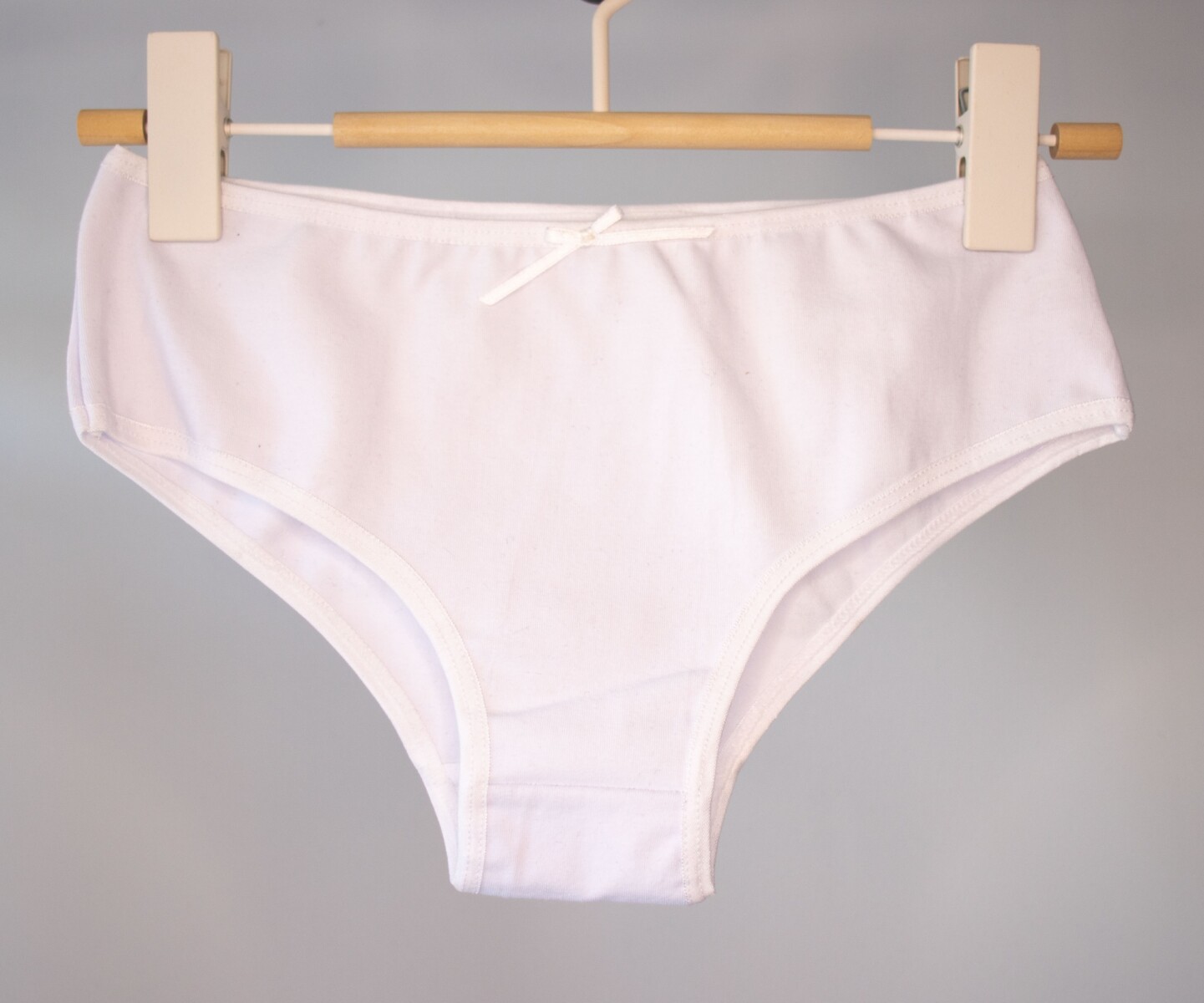 Culotte tiro bajo algodón Noel - Blanco 