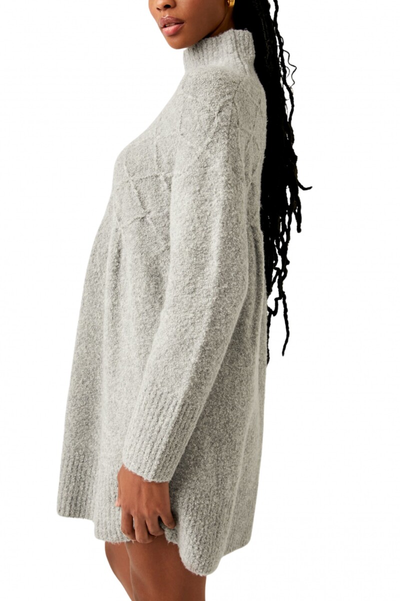 JACI SWEATER DRESS Gris