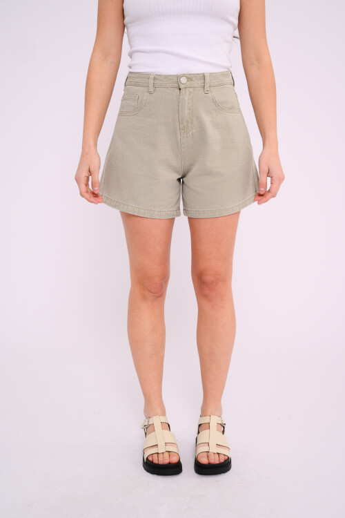 Short de Jean Verde militar
