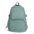 Mochila Escolar 5 Bolsillos Liceal Urbana Unisex Impermeable Variante Color Verde