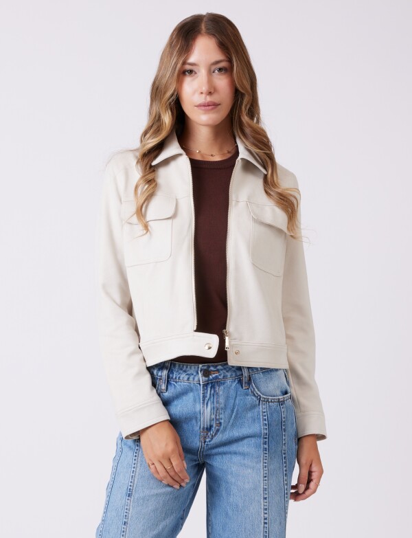 Camperita Faux Suede BEIGE CLARO