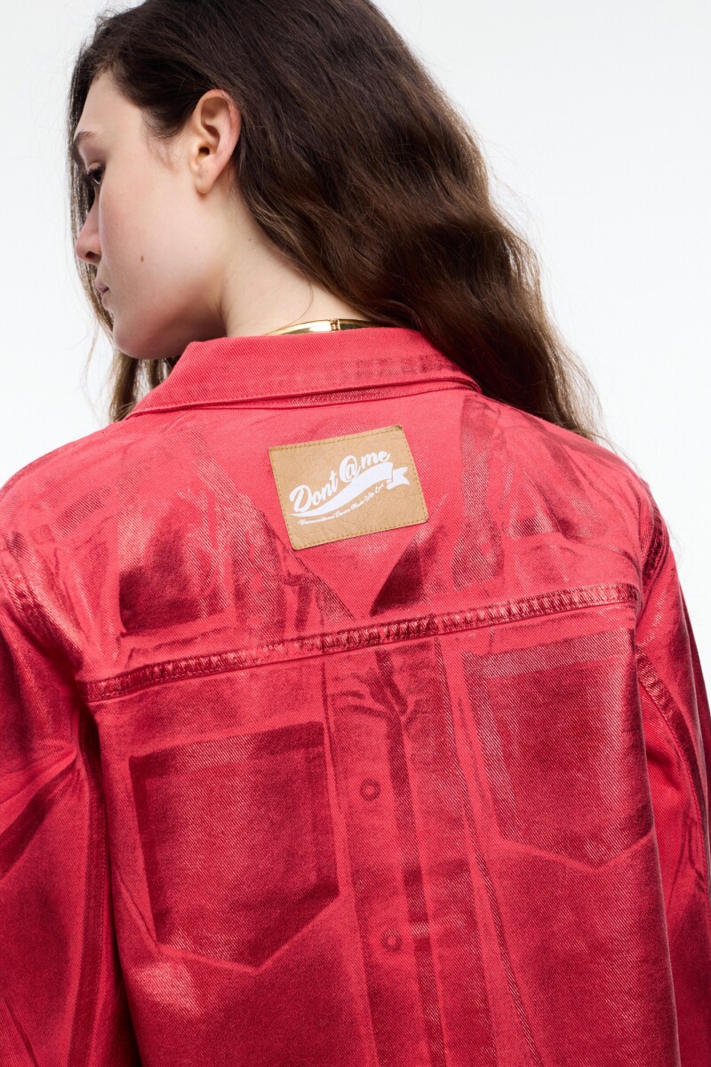CAMPERA CORTA Rojo