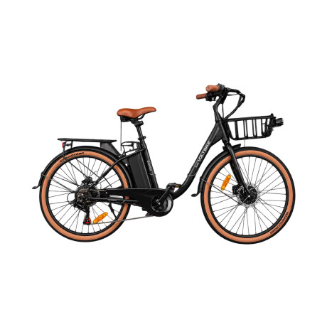 Bicicleta Eléctrica Urbana Voltbike Grace Urban 350 W Rodado 26 Batería de Litio Gris