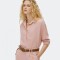 CAMISA ML FEM ROSA CLARO