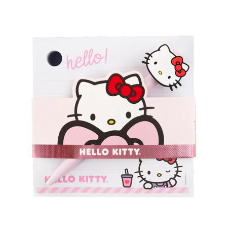 Block de Notas Mooving + Boligrafo Hello Kitty Block de Notas Mooving + Boligrafo Hello Kitty