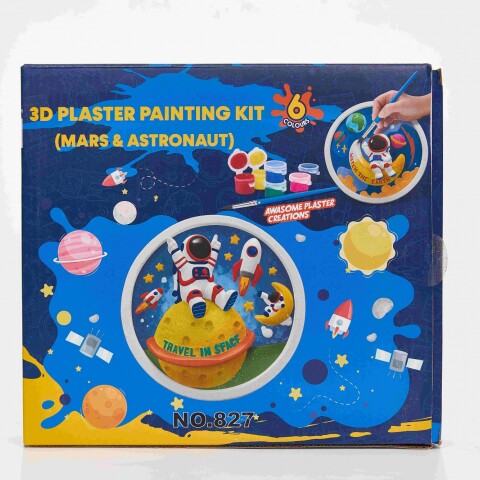KIT DE PINTURA EN YESO 3D (MARTE Y ASTRONAUTA) KIT DE PINTURA EN YESO 3D (MARTE Y ASTRONAUTA)