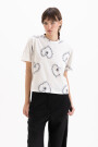 REMERA NICKI Beige