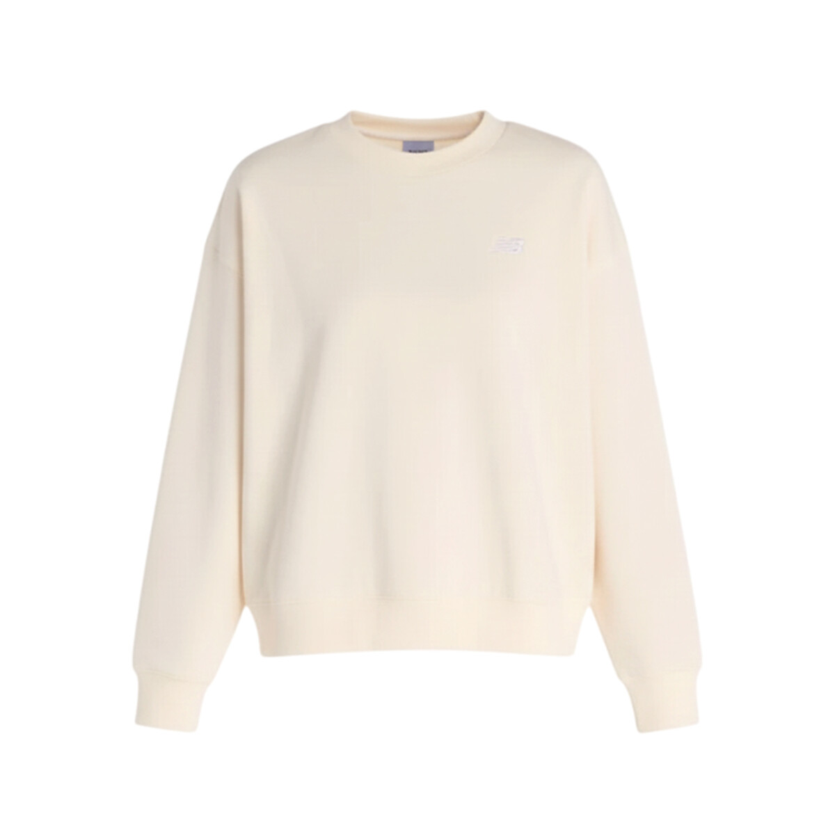 BUZO NEW BALANCE SPORT ESSENTIALS FRENCH TERRY CREW - White 