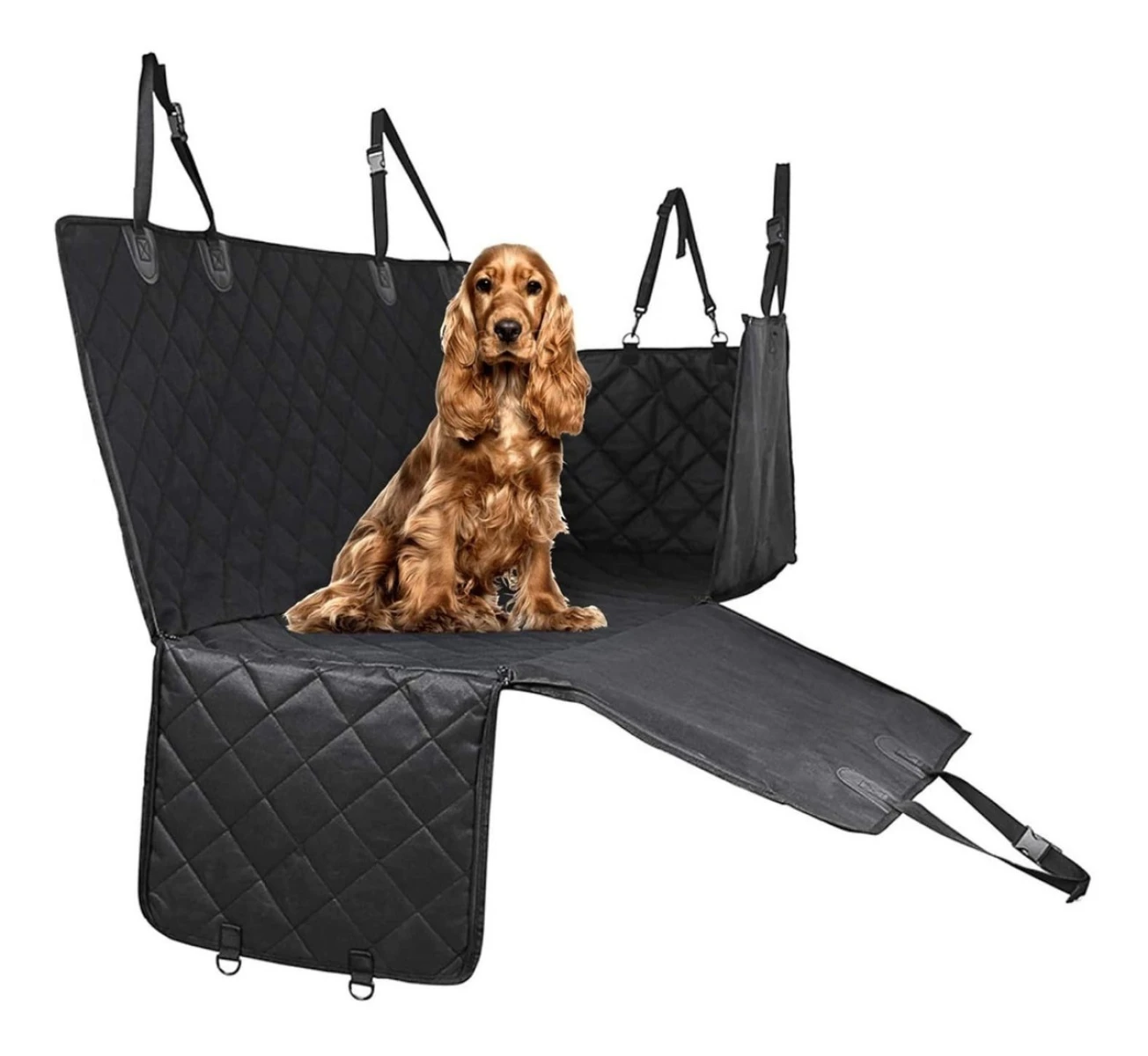 Funda Cubre Asiento Auto Mascotas Perro Impermeable Premium 