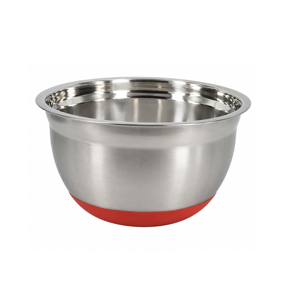 Bowl acero inox base silicona 25 cm PRISMA Bowl acero inox base silicona 25 cm PRISMA