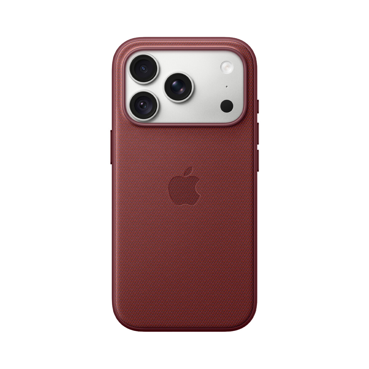 Apple Funda TechWoven iPhone 18 Pro Max - Burgundy 