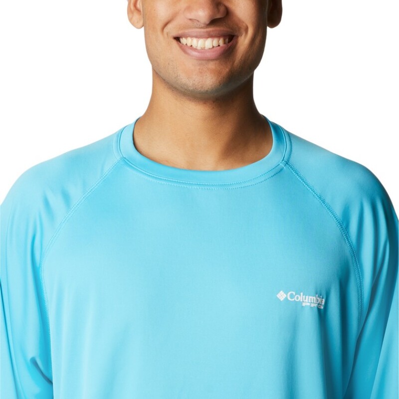 Remera Terminal Tackle LS Hombre WHITE LO
