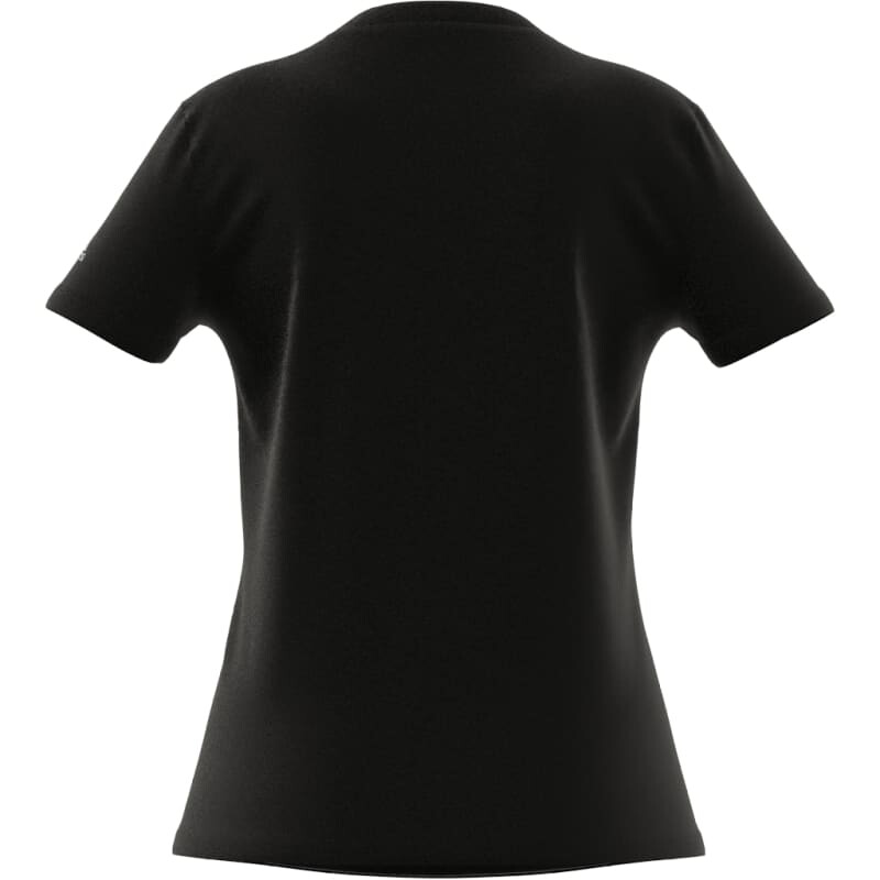 Remera Adidas de Mujer - GL0769 Negro-blanco