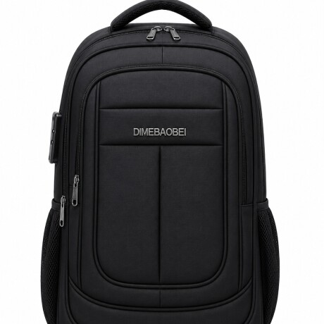 Mochila Sport 18" Para Notebook Candado Integrado Reforzada Negro