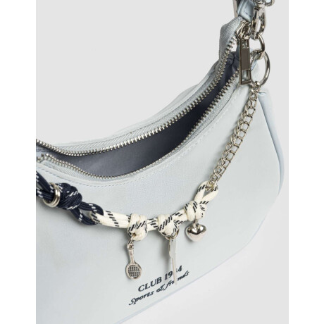 Bandolera Baguette Sport Azul Celeste