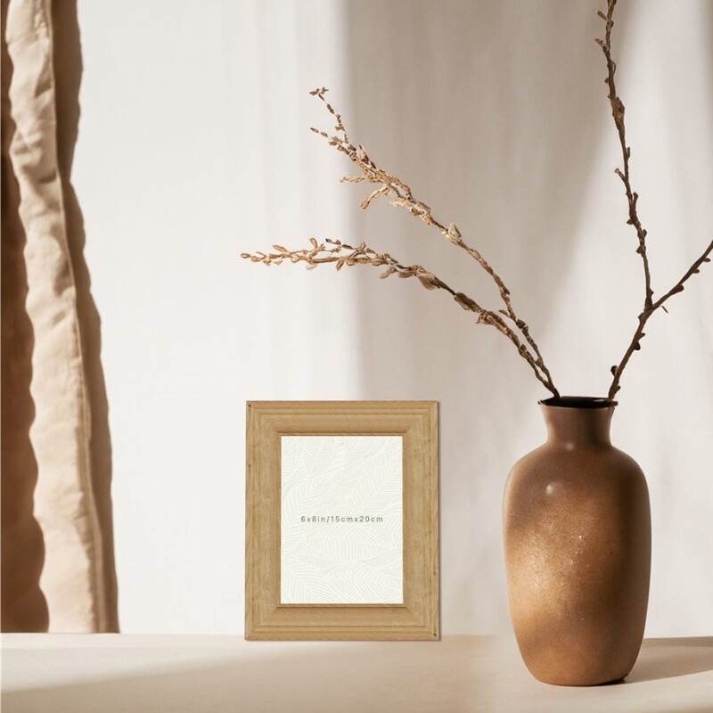 PORTARRETRATO PS 10x15CM VETEADO NATURAL PORTARRETRATO PS 10x15CM VETEADO NATURAL