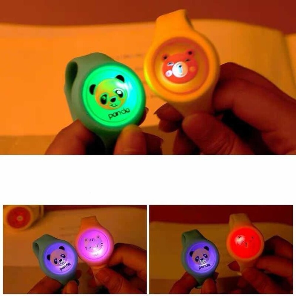 RELOJ PULSERA ANTI MOSQUITOS CON LUZ niño