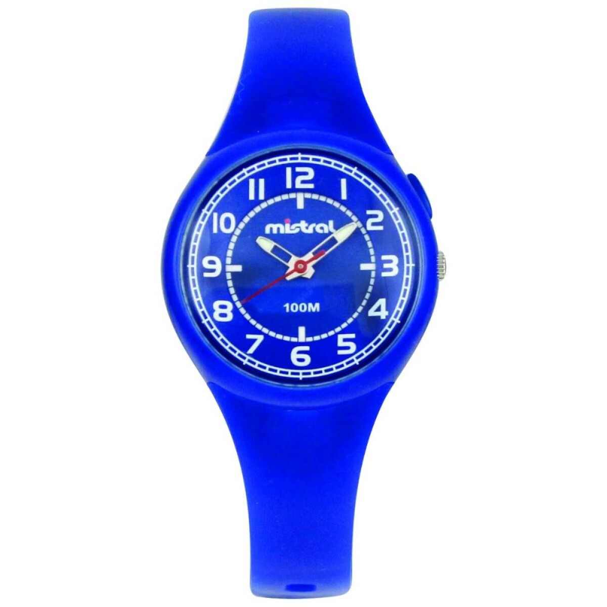 Reloj Mistral Deportivo Silicona Azul 