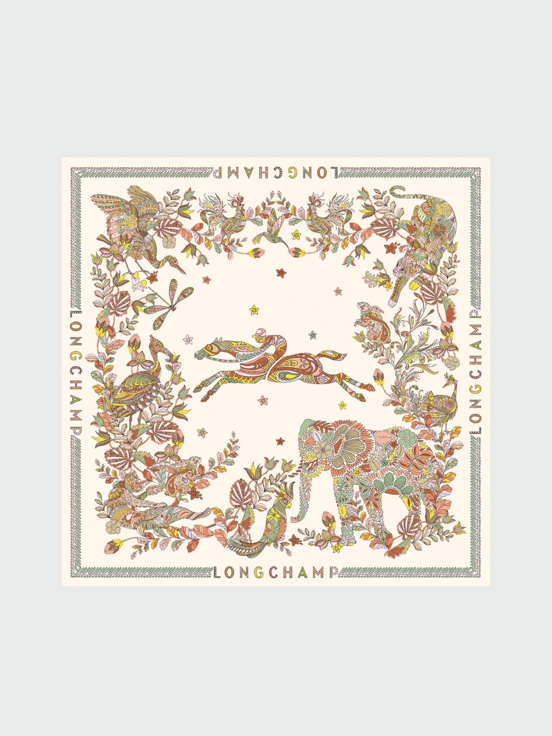 Pañuelo Foret Soie Marfil