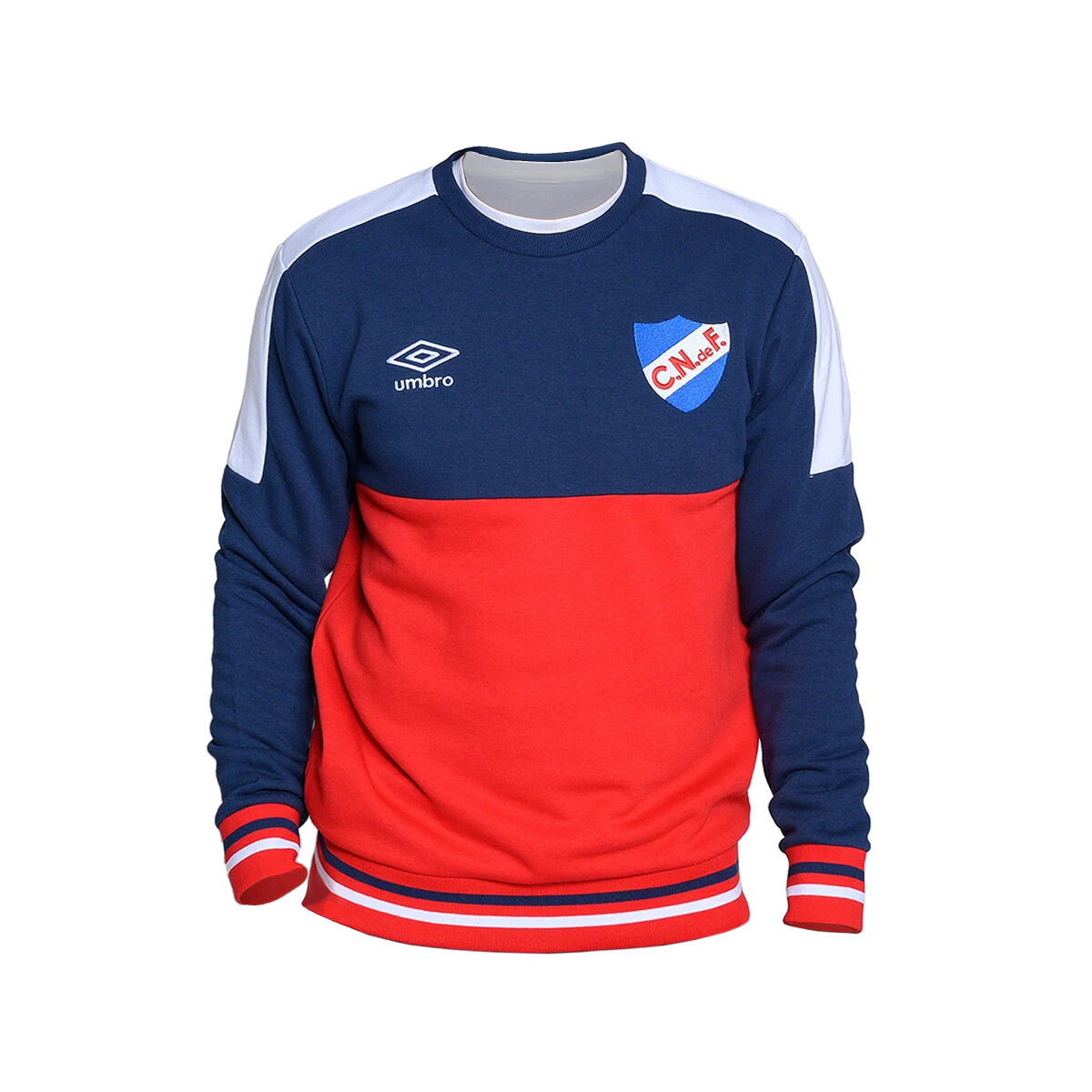 BUZO UMBRO CNdF PLAQUET - Red/Navy/White 