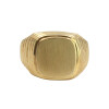 Anillo Sello Hugo de oro amarillo 18k Anillo Sello Hugo de oro amarillo 18k