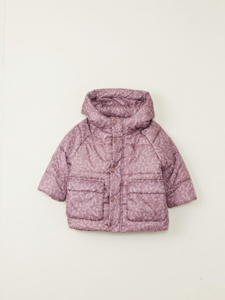 Campera abrigo Violeta