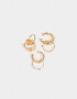 Bijou Cuff De metal Set De Earcuff De Metal - Dorado