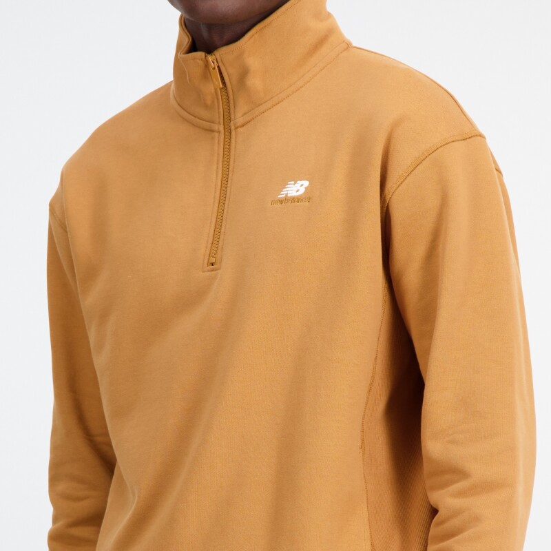 Buzo New Balance de Hombre -Athletics Remastered- MT31501TOB BROWN