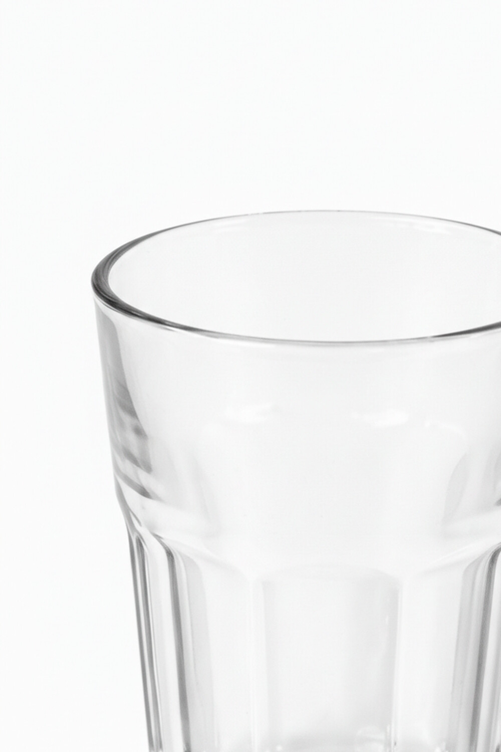 Vaso Bistro, 6un. Color Unico