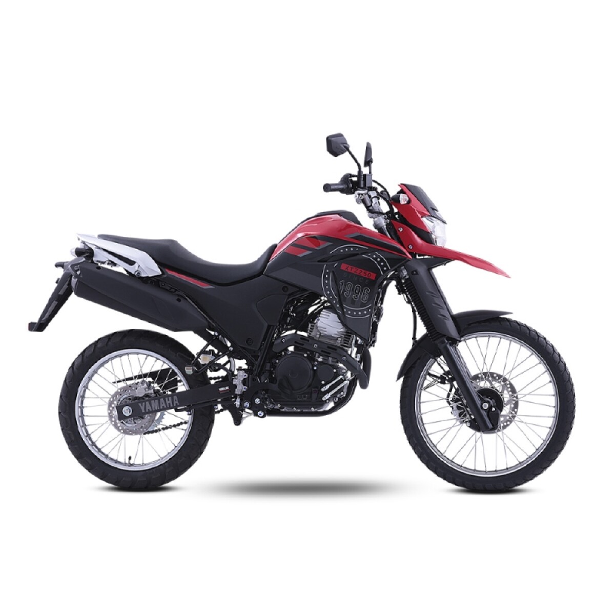 Moto Yamaha Enduro Xtz 250cc - Rojo 