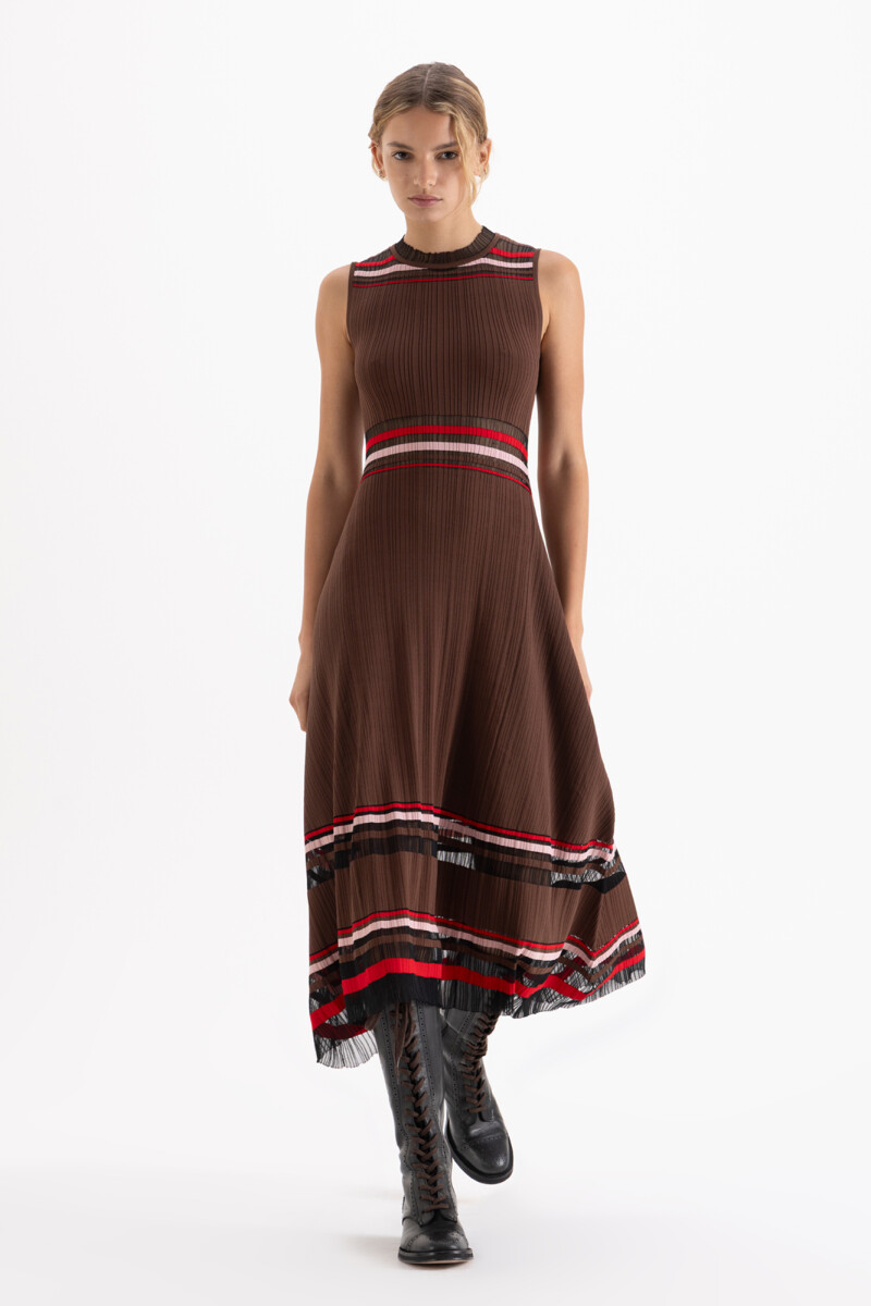 VESTIDO JAPON Chocolate