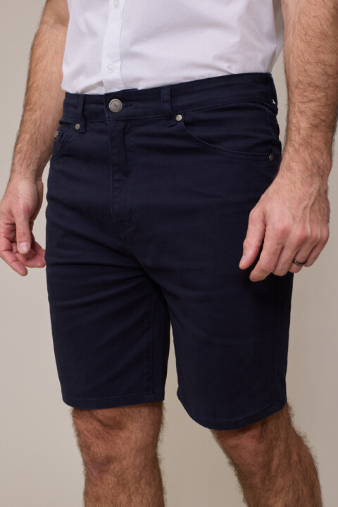 BERMUDA JEAN SAFORA POLANCO Azul Oscuro