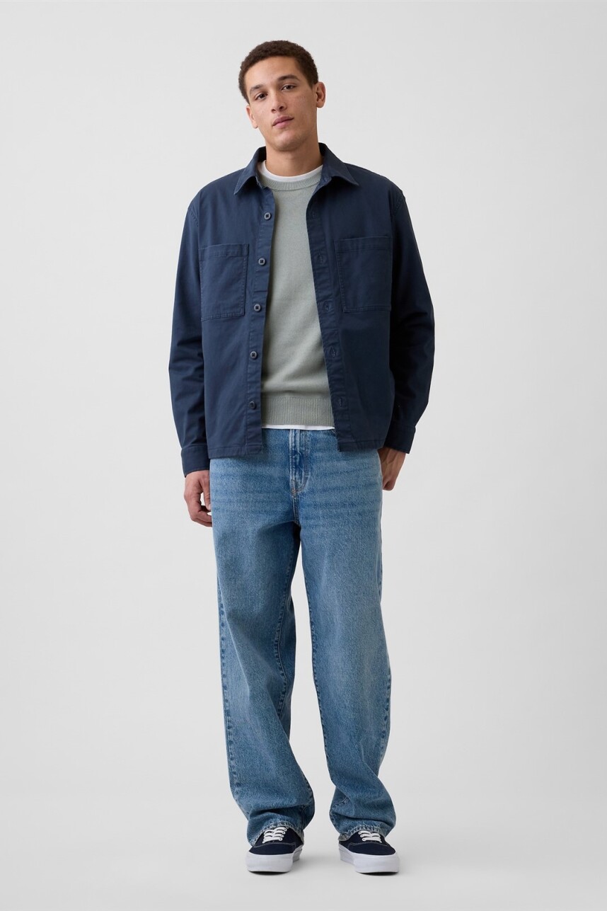 Buzo Algodón Hombre Iceberg Green 16-5808