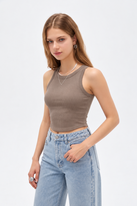 Musculosa Bilto Taupe Claro