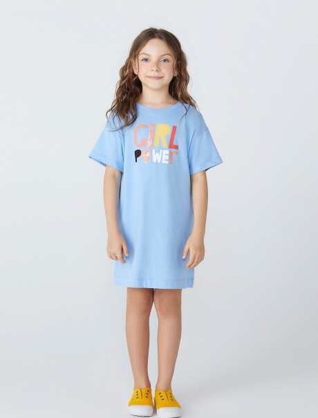 VESTIDO INFANTIL CON ESTAMPA VESTIDO MM FEM