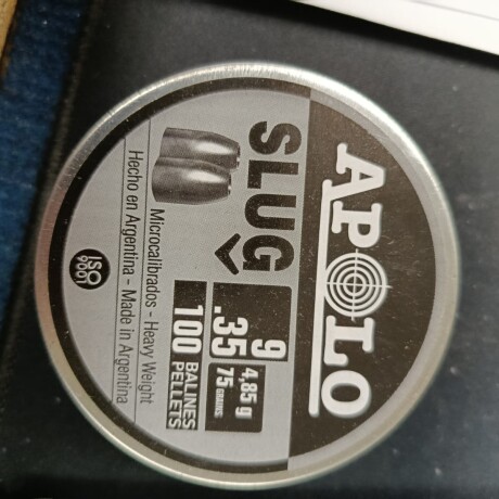 CHUMBO APOLO SLUG 9mm X 100 E19307 CHUMBO APOLO SLUG 9mm X 100 E19307