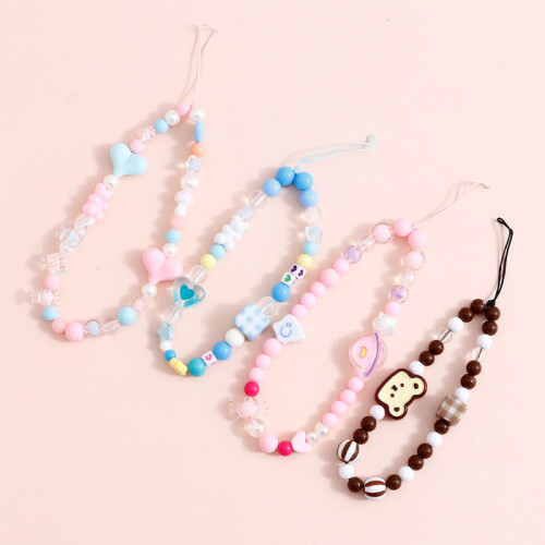 Llavero De Cuentas De Colores - Verano Llavero De Cuentas De Colores - Verano