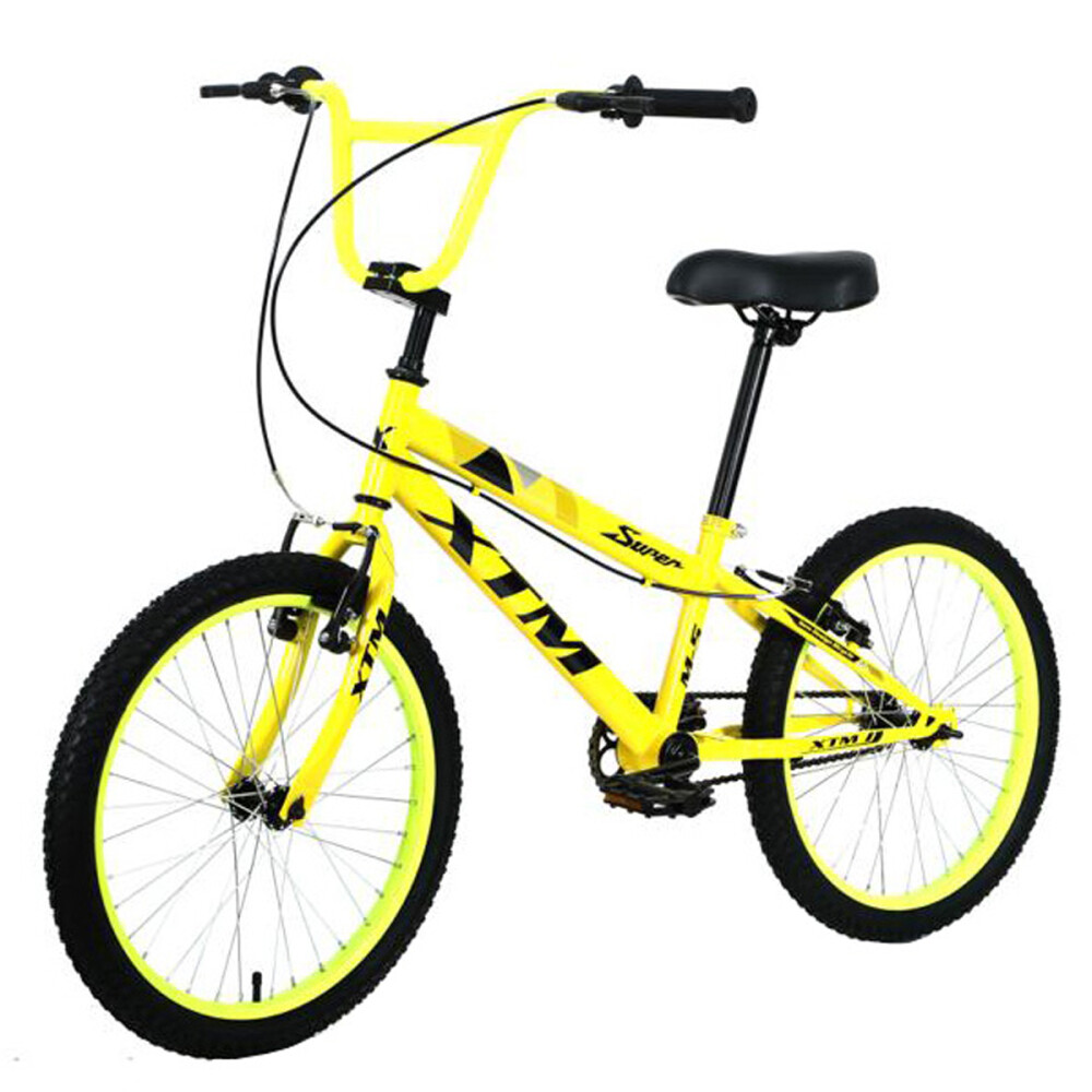 BICICLETA XTM RODADO 20 INFANTIL AMARILLO
