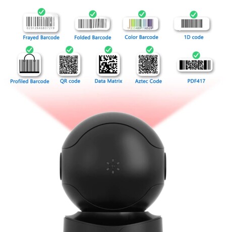Lector de Código de Barras Netum 2D Omnidireccional Desmontable 001