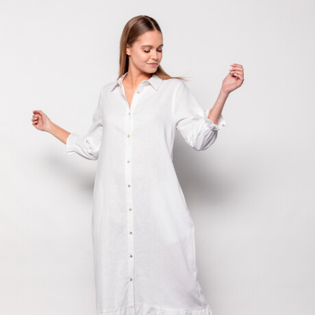 VESTIDO BONILLA Blanco